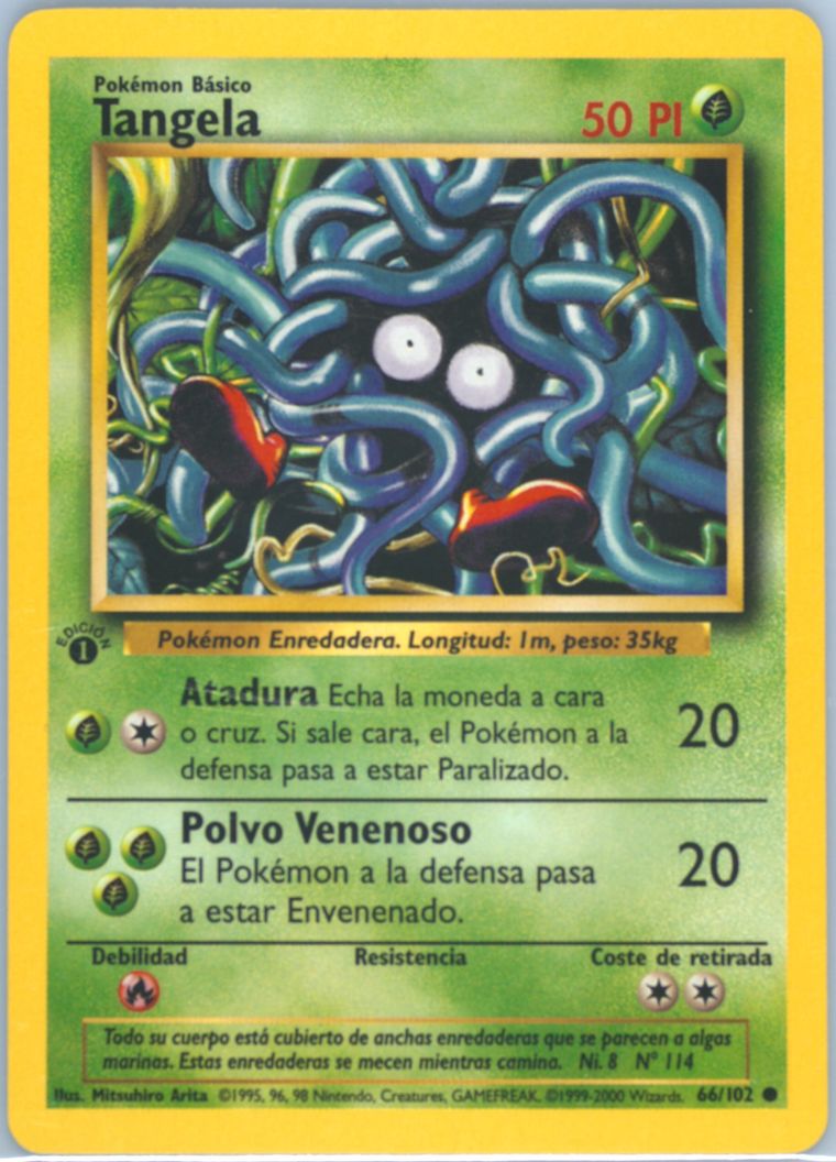 Tangela (Pokemon Spanish)