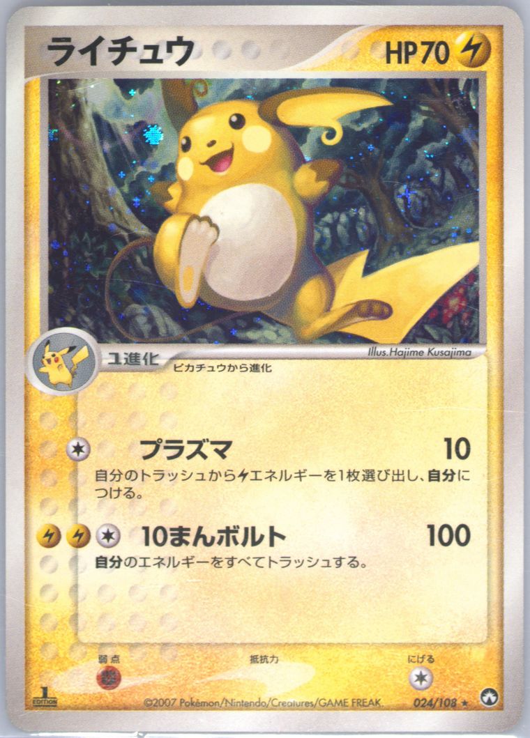 Raichu-Holo - World Champions Pack