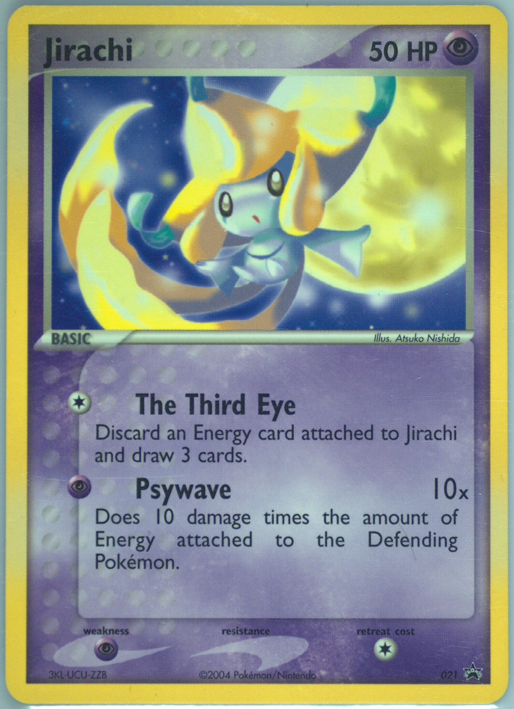 pokemon cards from wish Shining Jirachi Pokemon Card Holographic Credit Card Holographic Credit Card  Skin – Anime Town Creations