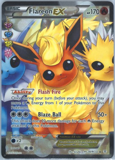 PSA 8 NM Mint Flareon Gold Star 011/108 World Champions Pack