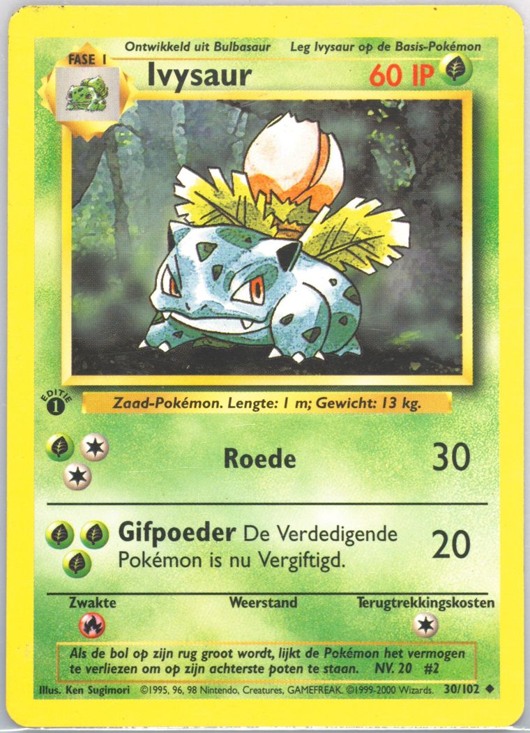 Ivysaur (Pokemon Dutch)