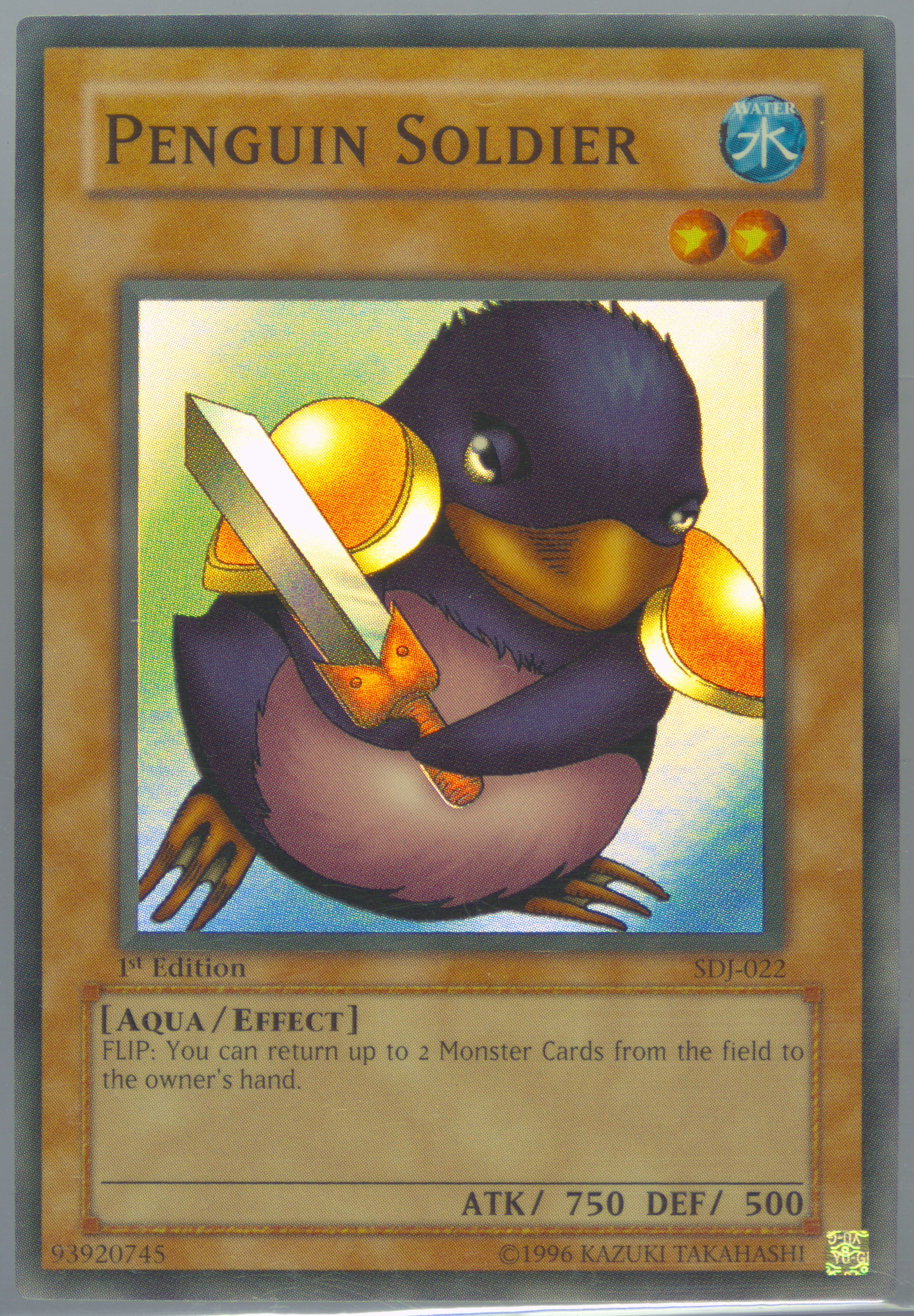 yugioh penguin cards Yu-Gi-Oh! Penguin Soldier SDJ-022 – AllRoleplaying.com