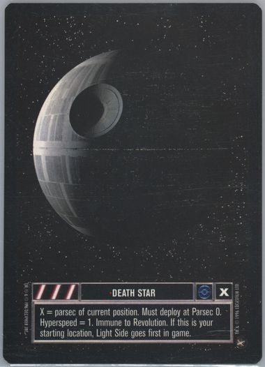 Auction Prices Realized Tcg Cards 1996 DECIPHER STAR WARS CCG A