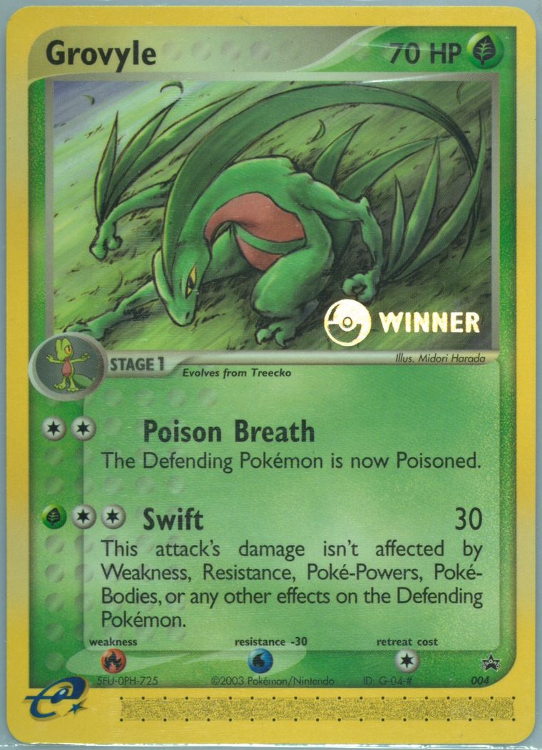 Grovyle (Pokemon Black Star Promo)