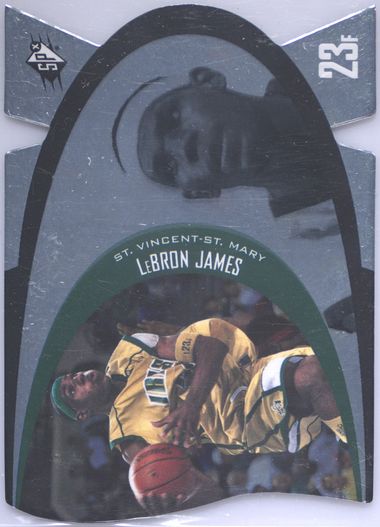 lebron james spx rookie card