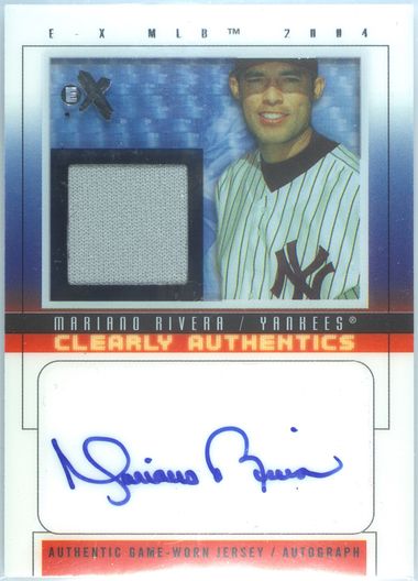 2004 FLEER EX オーセンティックオートグラフカード