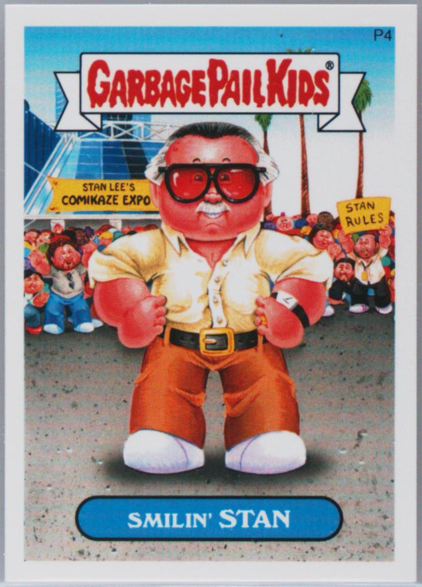 2013 Topps 2013 Garbage Pail Kids Series 2 Promo #p4 Smilin' Stan front