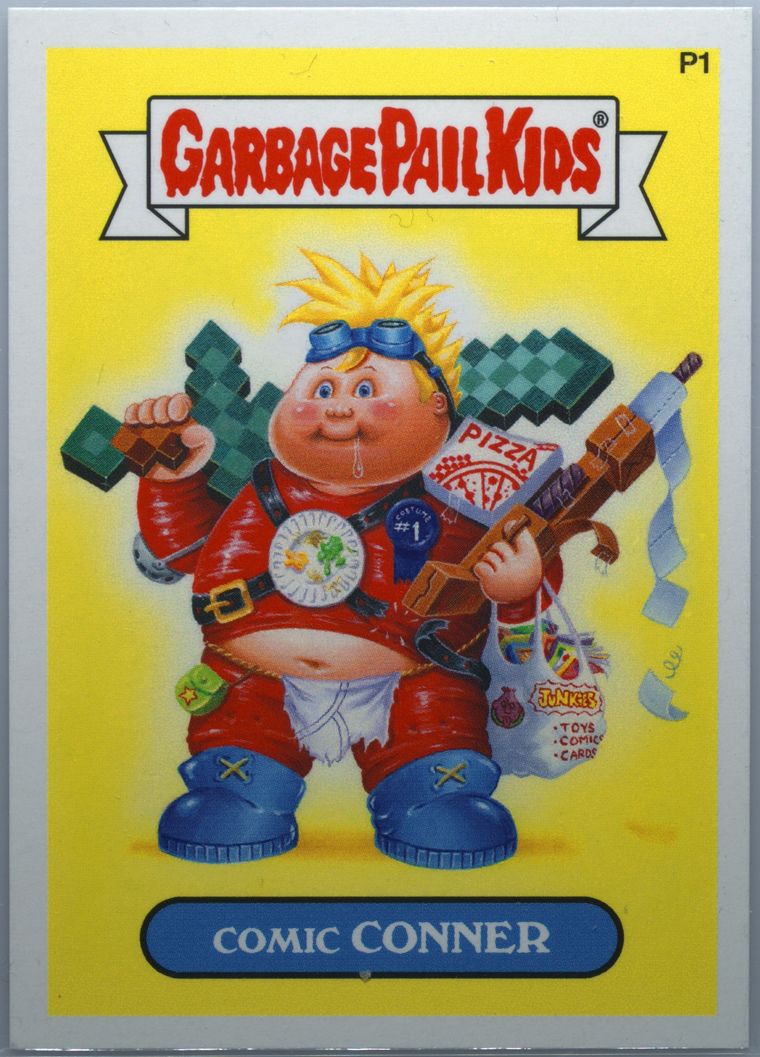 2013 Topps 2013 Garbage Pail Kids Series 2 Promo #p1 Comic Conner front