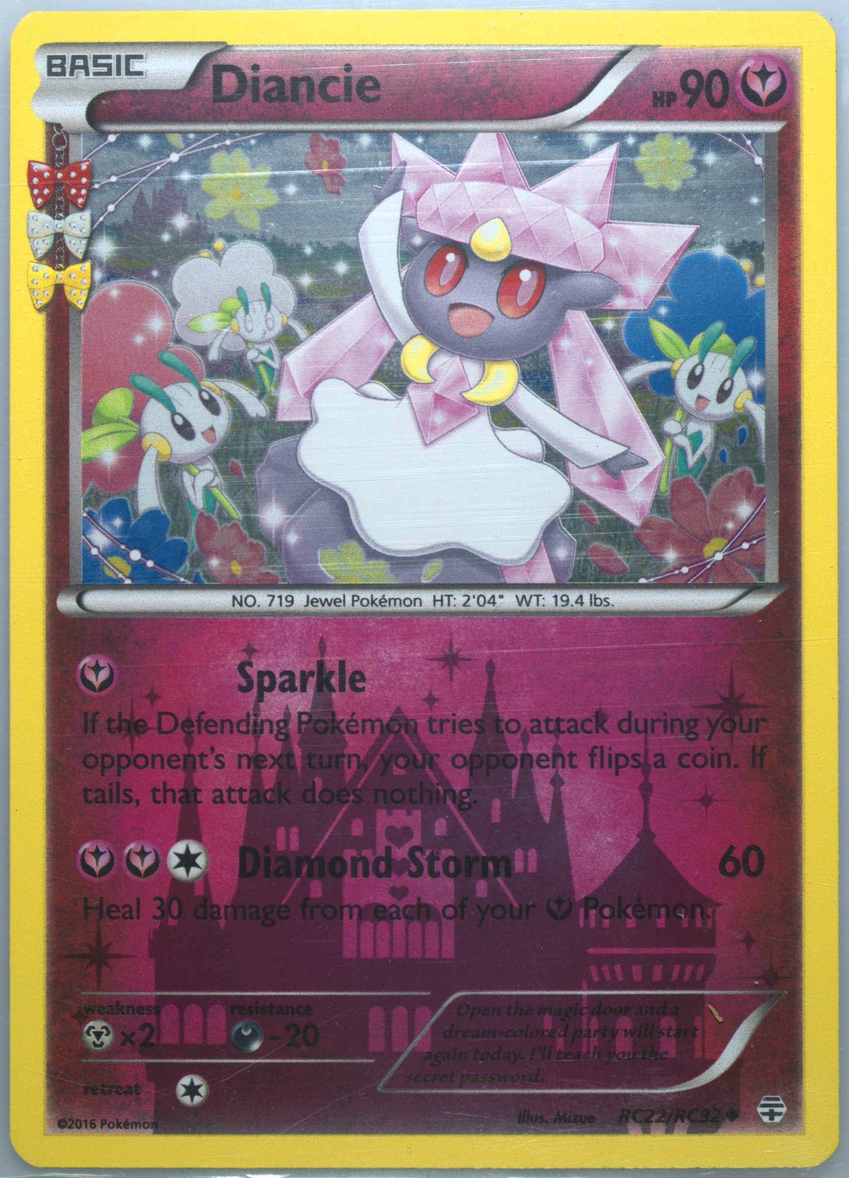 diance pokemon card MBD】Starter TCG Set MEGA Mega Diancie ex – Buy Online at Omotenashi TCG main image 1