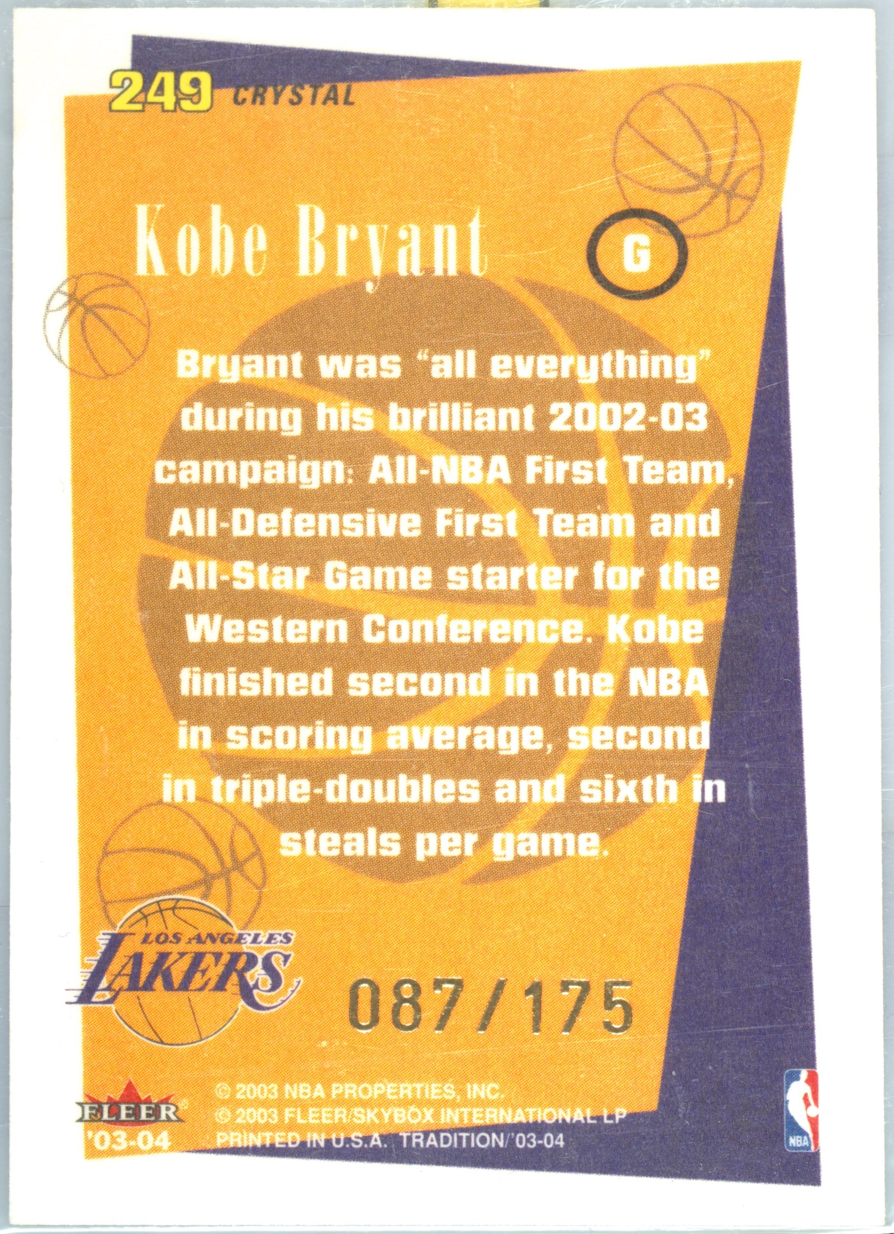 Authentic 100% 249枚限定 Bryant Kobe NBA Kobe Jersey Lakers Finals NBA 2009 Adidas Bryant その他