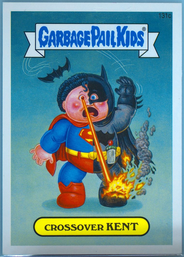 2013 Topps 2013 Garbage Pail Kids Series 2 #131c Crossover Kent C Variation front