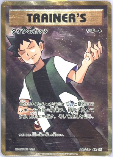 ★PSA10★【タケシのガッツ/SR】BROCK'S GRIT 108/095 Brock's Grit - 108/095 - SM9: Tag Bolt - Pokemon Japan