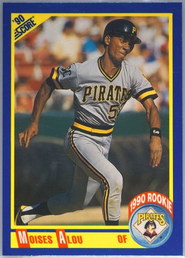 ル 年末のプロモーション 1990 Cards Baseball Realized Prices Auction SCORE Alou Moises その他