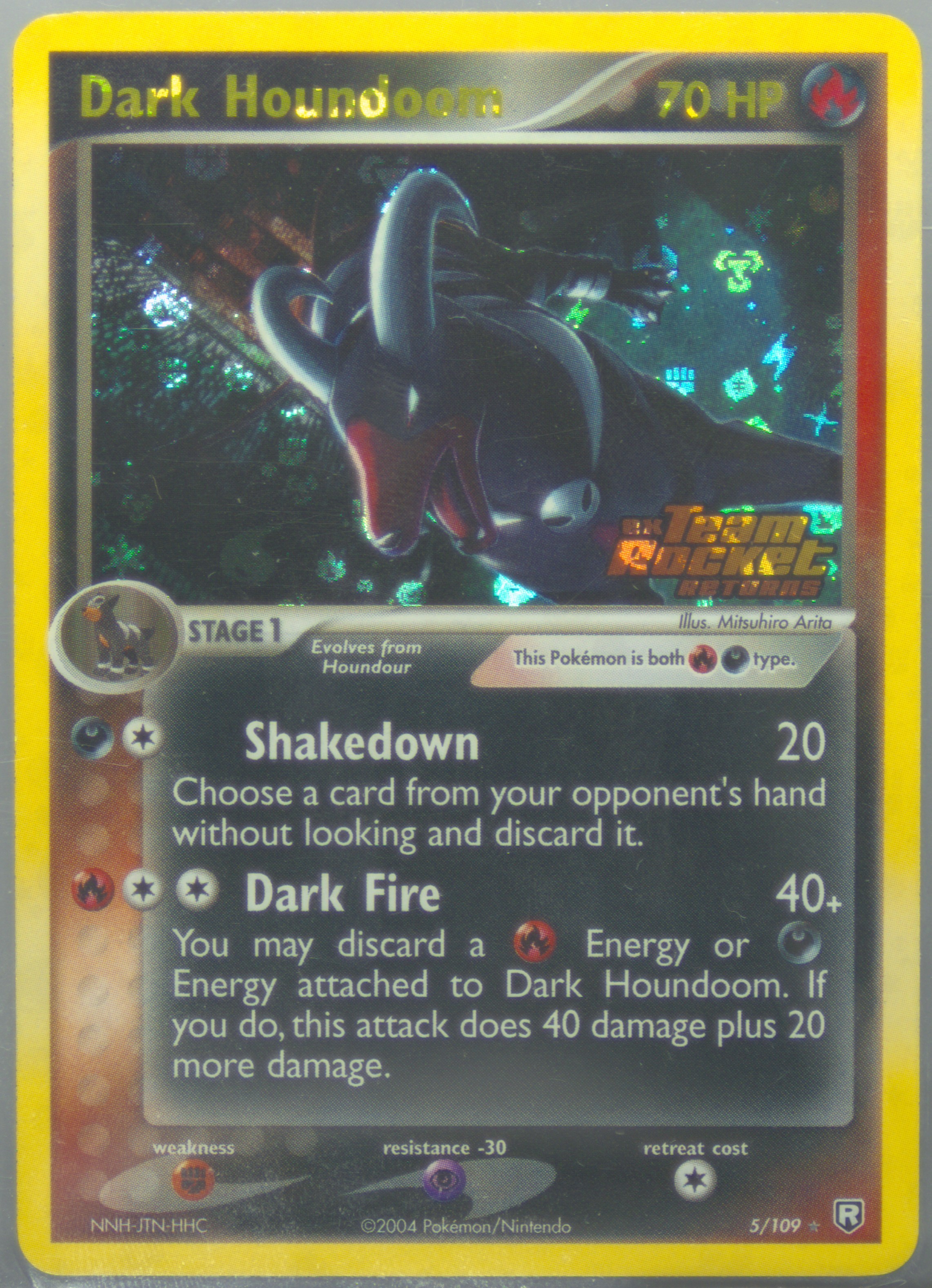 2004年 ポケモンカード ダークハウンドーム PSA10 日本初の ダークハウンドーム ポケモンカード 2004年 PSA10 Japan