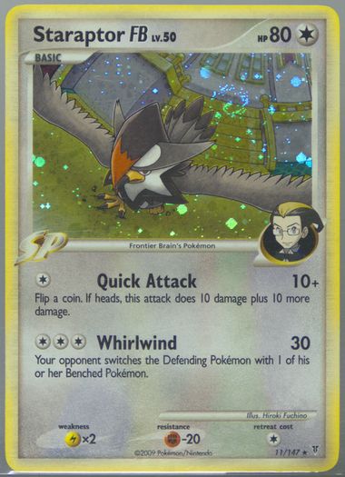 pokemon staraptor card 6/108 - Kakuna (Rev Holo) main image 1