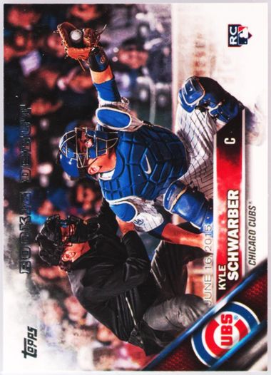 Topps2016 カイル・シュワーバー RC 2016 TOPPS UPDATE KYLE SCHWARBER ROOKIE DEBUT ROOKIE CARD No