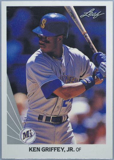 1998 Leaf Rookies and orders Stars Leaf MVP's Ken Griffey Jr. #7 2437/5000 SCG 8