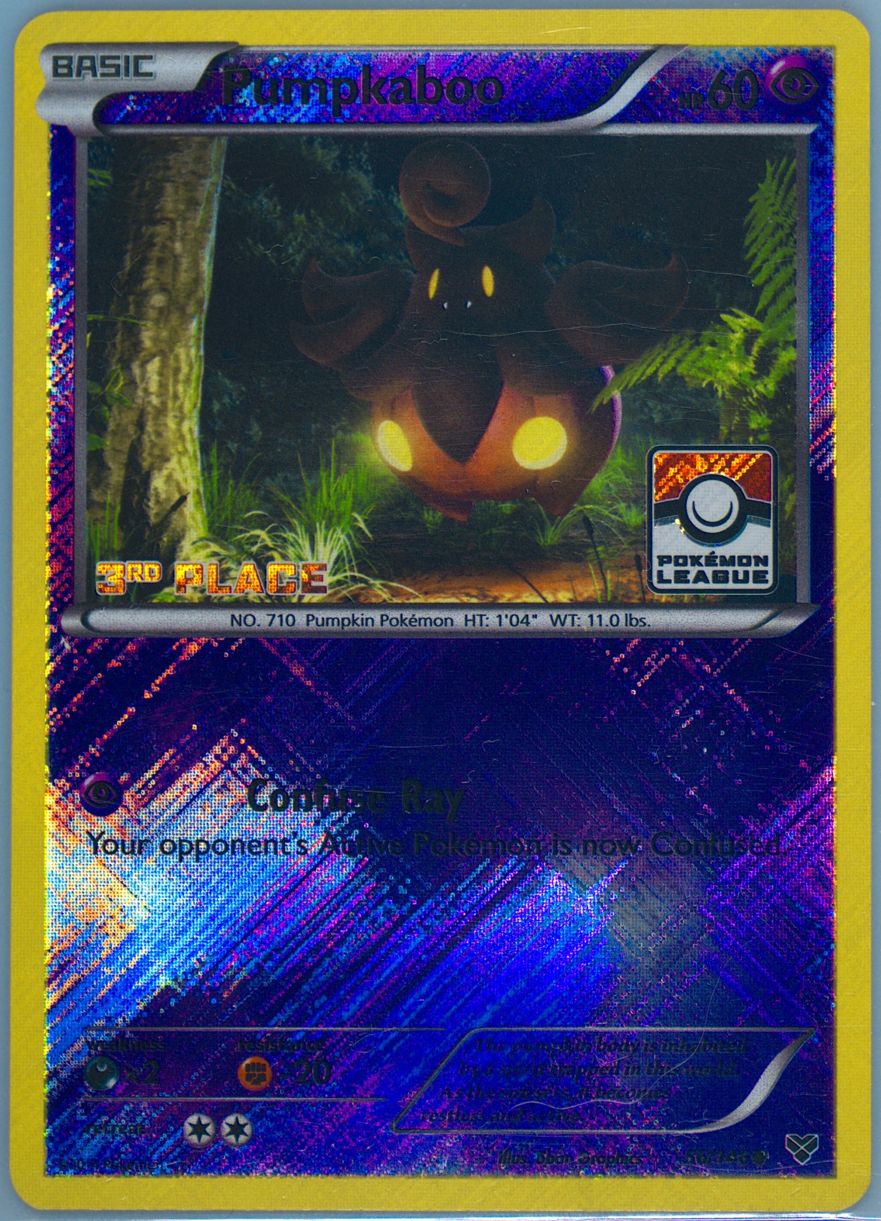 pumpkaboo pokemon card value Pokemon - Pumpkaboo (56/146) main image 1