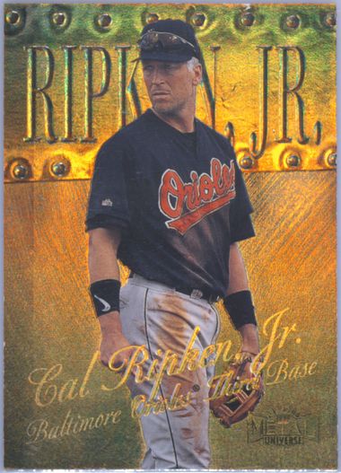 1999 l universe pmg カルリプケン・ジュニア1/50 1999 Metal Universe Ken Griffey Jr Precious Metal Gems PMG