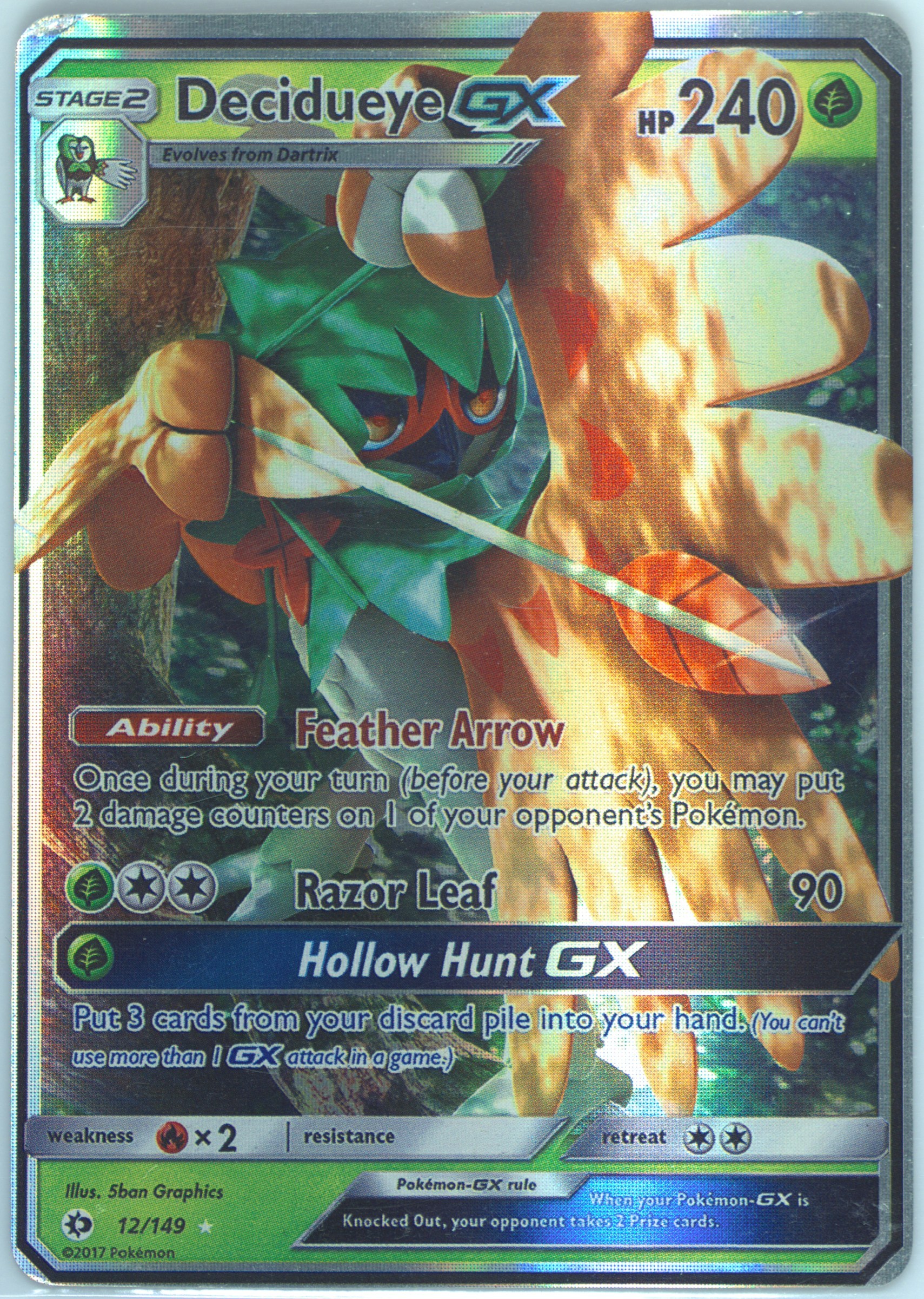 pokemon card decidueye Hisuian Decidueye V (083/189) – GoldenFishGames