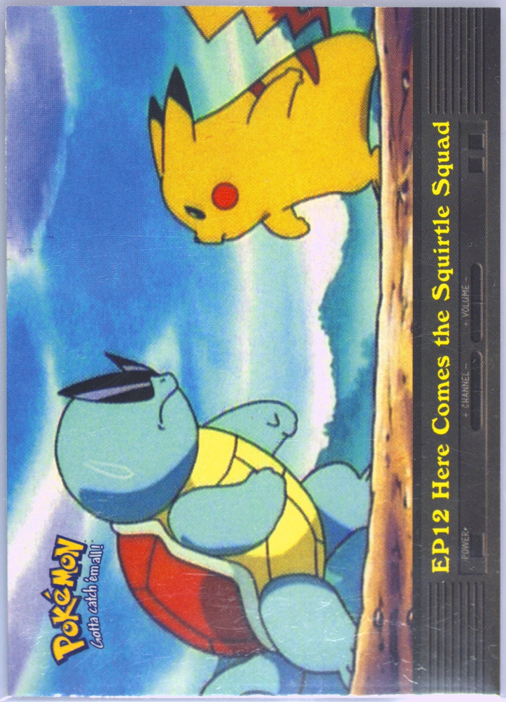 pokemon episode cards Pokémon Card TV Animation #EP12 Here Comes The Squirtle Squad 1st Prin –  AGS Collectibles