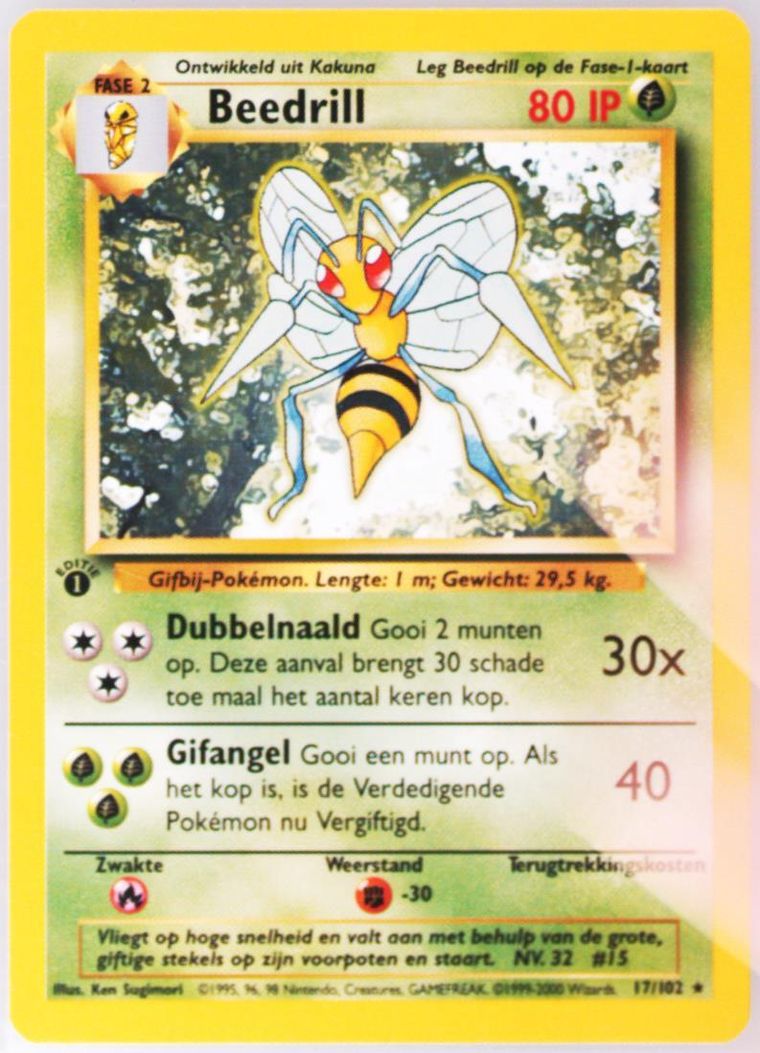 Beedrill (Pokemon Dutch)