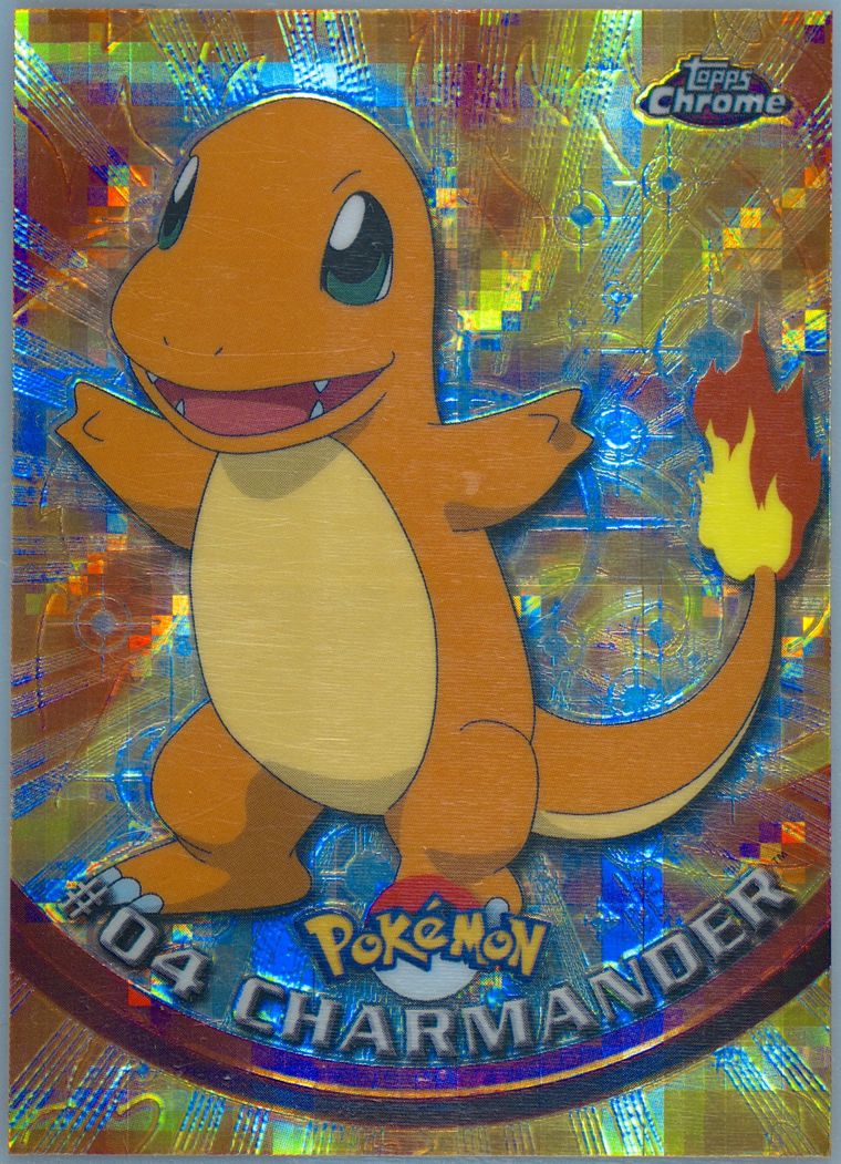 Charmander (Topps Chrome Pokemon T V)