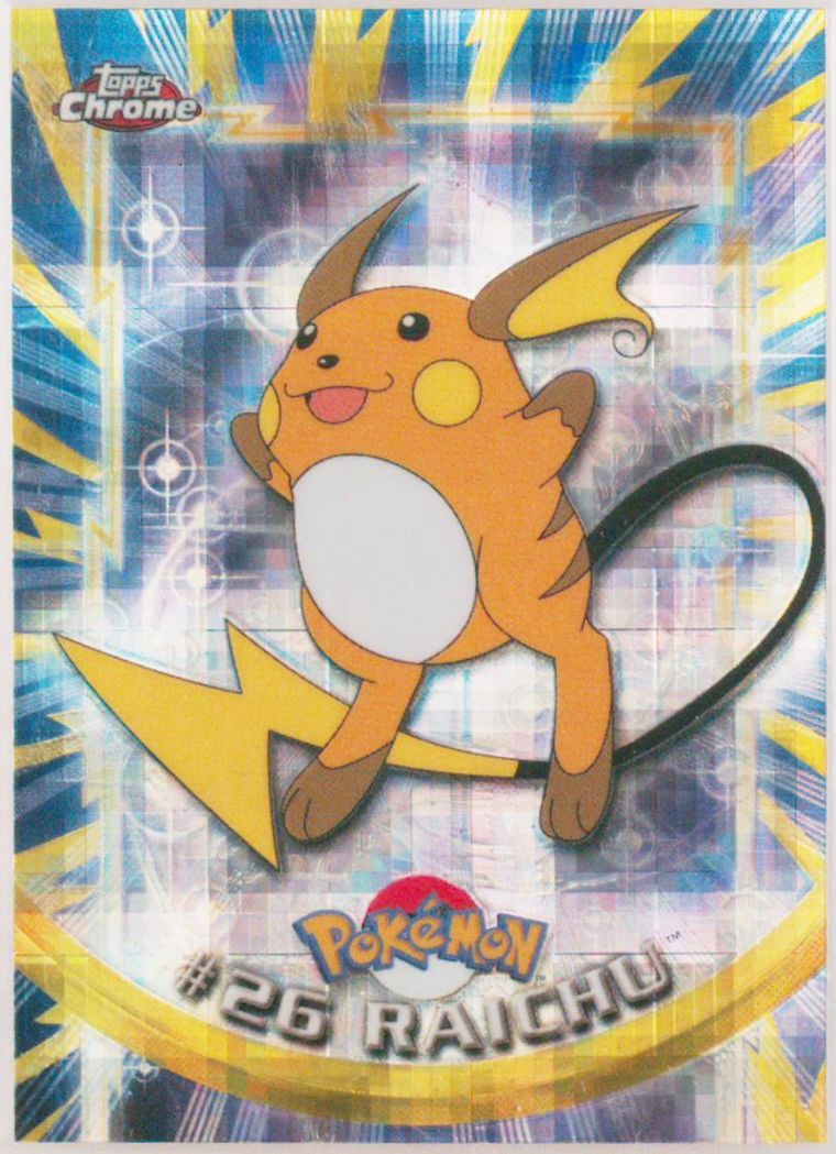 Raichu (Topps Chrome Pokemon T V)