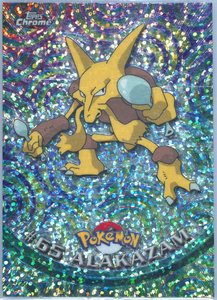Alakazam (Topps Chrome Pokemon T V)