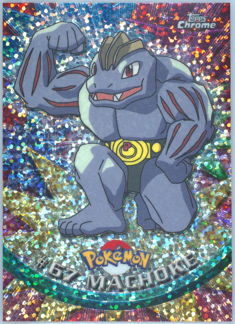 Machoke (Topps Chrome Pokemon T V)