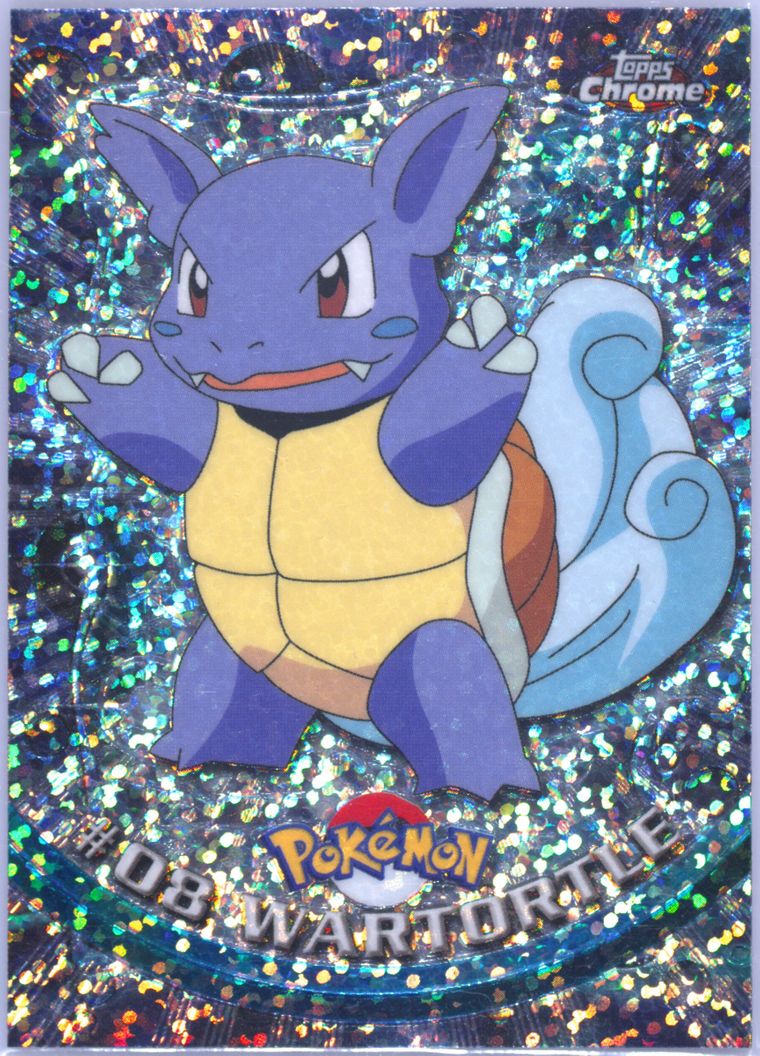 Wartortle (Topps Chrome Pokemon T V)