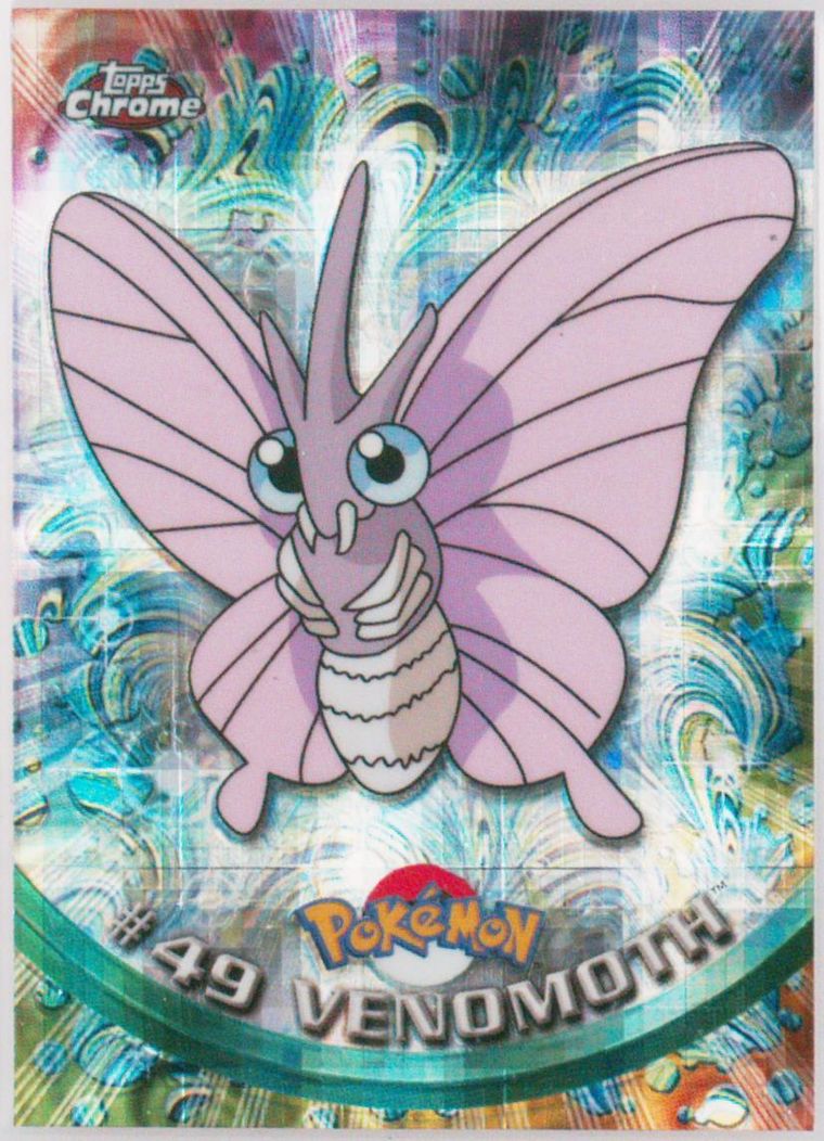 Venomoth (Topps Chrome Pokemon T V)