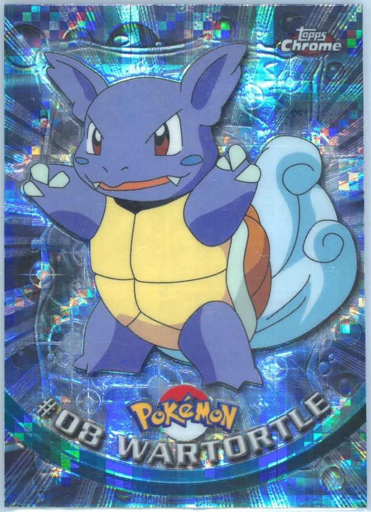 Wartortle (Topps Chrome Pokemon T V)