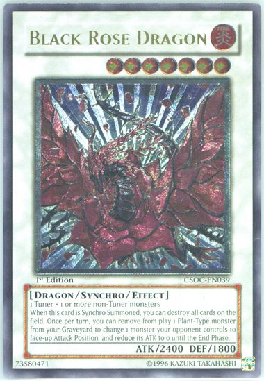 Auction Prices Realized Tcg Cards 2008 Yu-Gi-Oh! Csoc