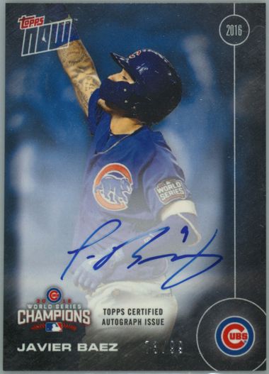 Topps NOW ワールドシリーズ ハビアー javier サイン auto Topps NOW ワールドシリーズ ハビアー javier サイン auto Topps