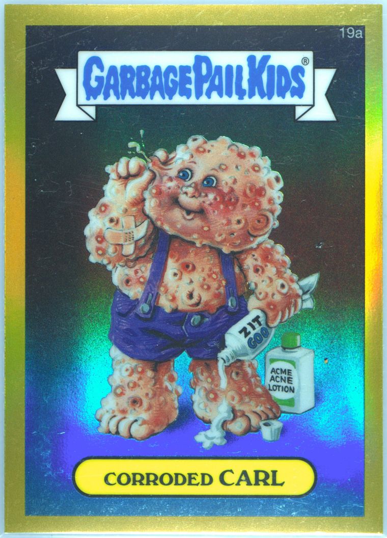 Corroded Carl #19a Gold Refractor