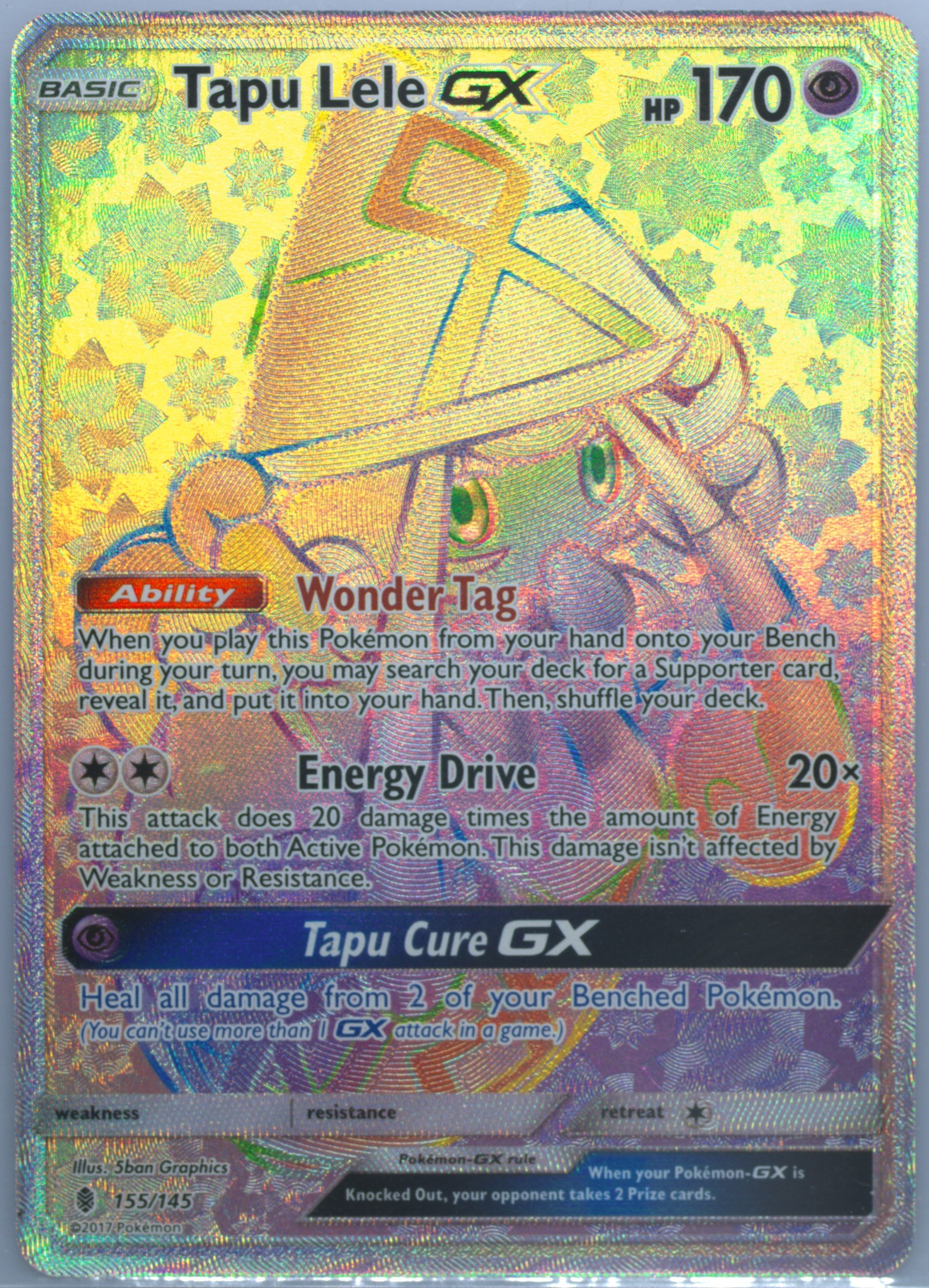 pokemon cards tapu lele Tapu Lele GX - 60/145 - Classic Collection main image 0