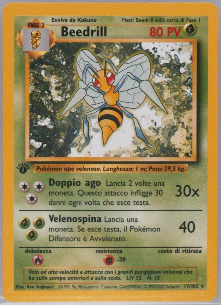 Beedrill (Base Set (Shadowless))