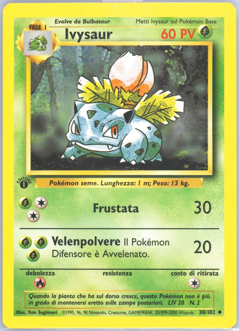 Ivysaur (Base Set (Shadowless))
