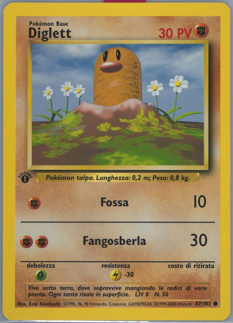 Diglett (Base Set (Shadowless))