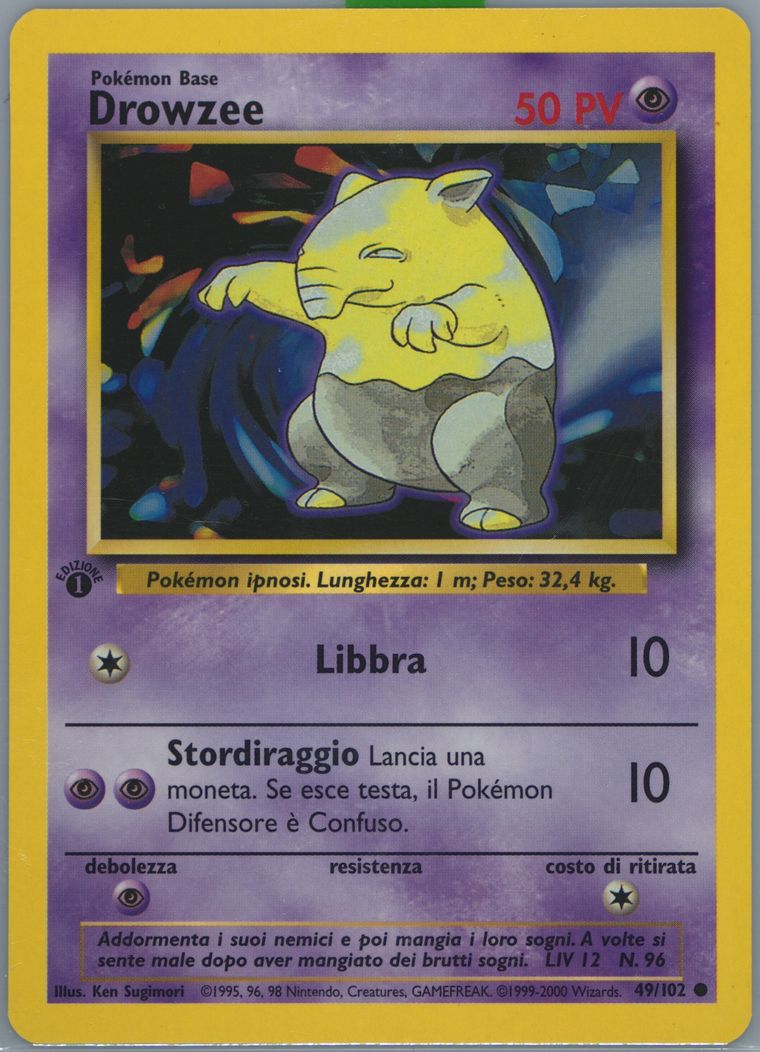 Drowzee (Base Set (Shadowless))