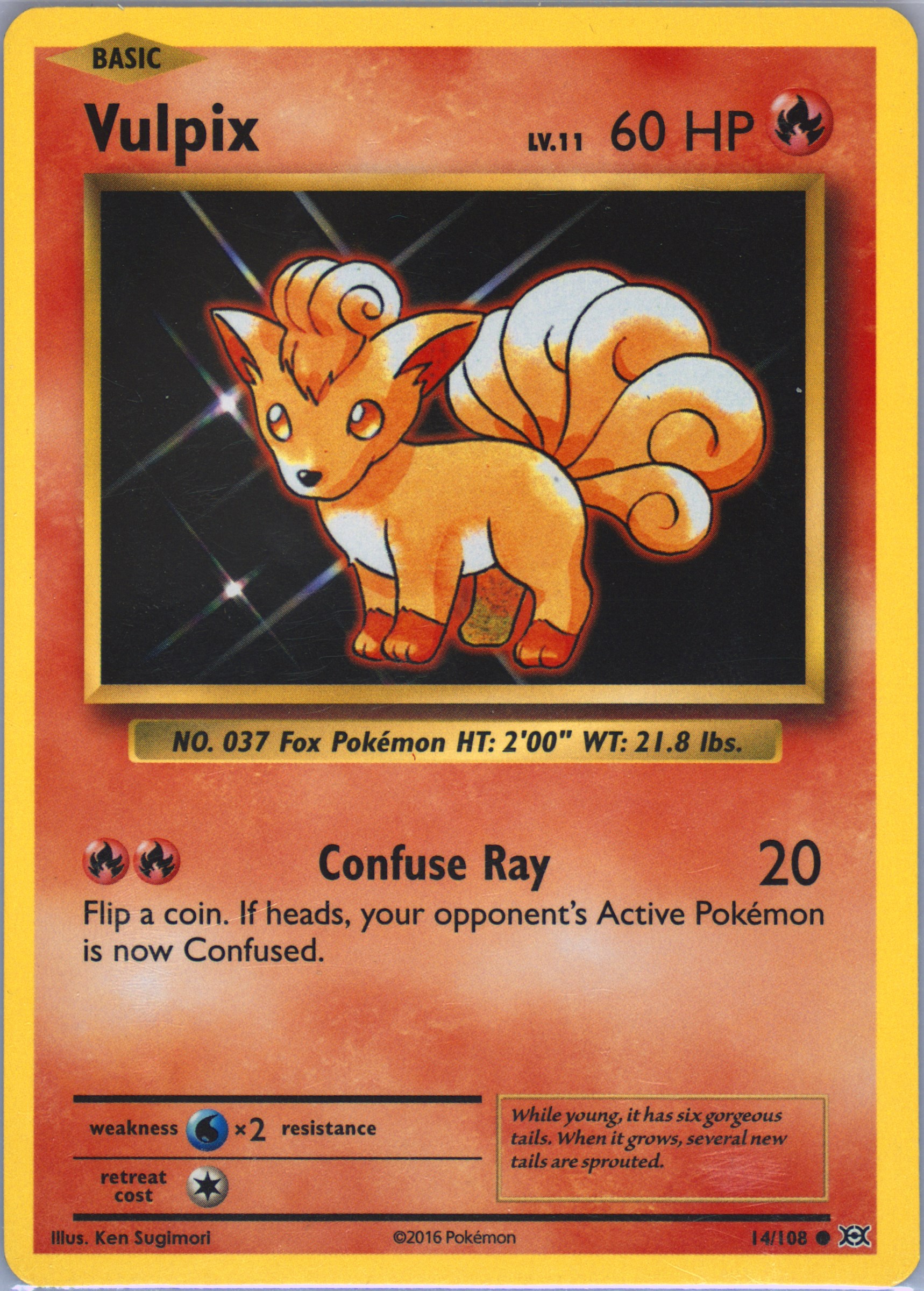 2016 vulpix pokemon card value Amazon.com: Pokemon - Vulpix (20/113) main image 0