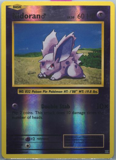 2016 nidoran pokemon card value Nidoran [Psychic Male]  Pokemon Card  Mikes Game Shop