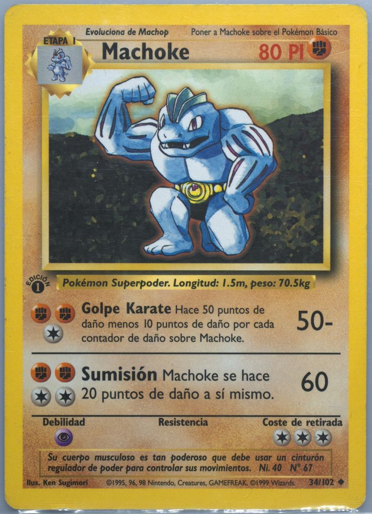 Machoke (Pokemon Spanish)