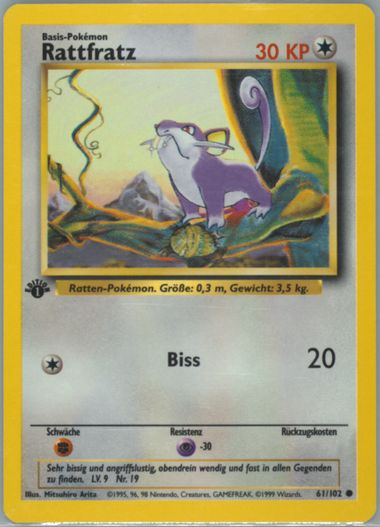 german pokemon card German 49 Traumato 1st Edition PSA 9 main image 0