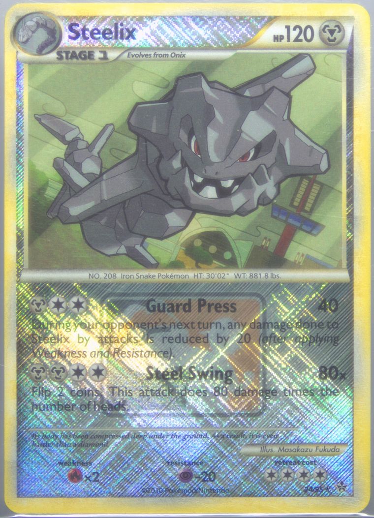 Steelix-Holo (HeartGold & SoulSilver)