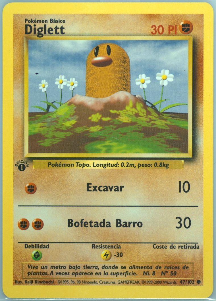 Diglett (Pokemon Spanish)