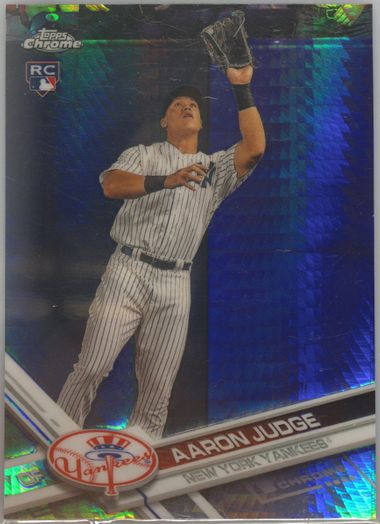Auction Prices Realized Baseball Cards 2017 TOPPS CHROME Aaron Judge