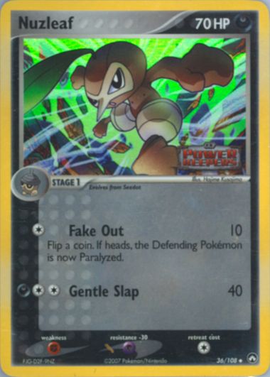 pokemon nuzleaf card Amazon.com: Pokemon - Nuzleaf (10/114)
