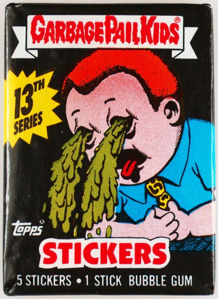 Garbage Pail Kids 13Th Series-No .25C Price